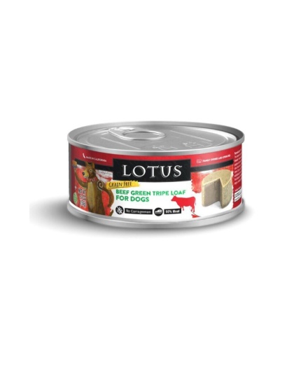 Lotus Dog Grain Free Loaf Beef Tripe 5.3oz. (Case of 24)