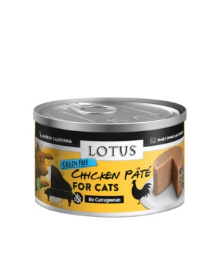 Lotus Cat Grain Free Chicken Pate 5.3oz. (Case of 24)