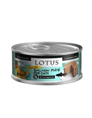 Lotus Cat Grain Free Salmon Pate 2.75oz. (Case of 24)