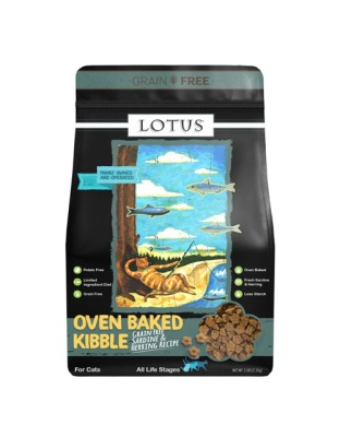 Lotus Cat Grain Free All Life Stages Sardine and Herring 5Lb