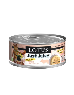 Lotus Cat Just Juicy Pork Stew 5.3oz. (Case of 24)