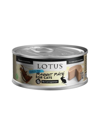 Lotus Cat Pate Grain Free Rabbit 5.3oz. (Case of 24)