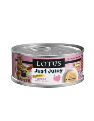 Lotus Cat Just Juicy Turkey Stew 5.3oz. (Case of 24)
