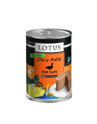 Lotus Cat Pate Grain Free Duck 12.5oz. (Case of 12)