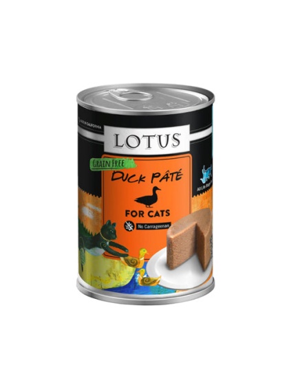 Lotus Cat Pate Grain Free Duck 12.5oz. (Case of 12)