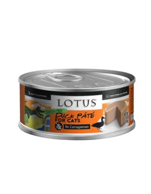 Lotus Cat Pate Grain Free Duck 5.3oz. (Case of 24)