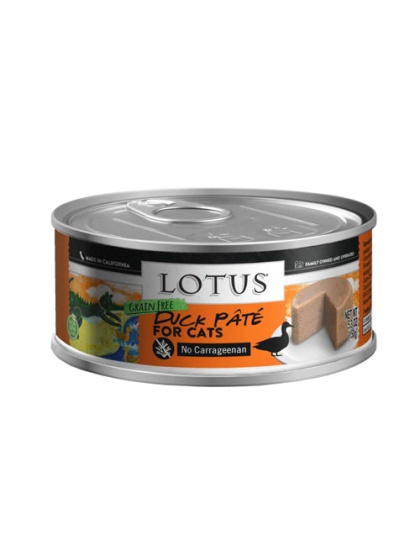 Lotus Cat Pate Grain Free Duck 5.3oz. (Case of 24)