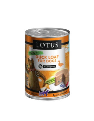 Lotus Dog Grain Free Loaf Duck 12.5oz. (Case of 12)