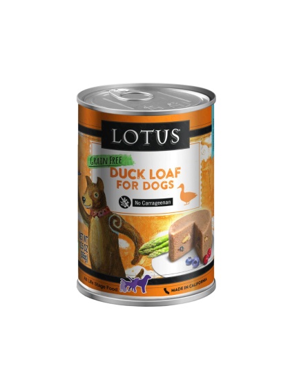 Lotus Dog Grain Free Loaf Duck 12.5oz. (Case of 12)