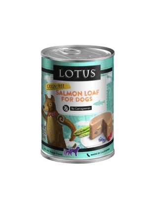 Lotus Dog Grain Free Loaf Salmon 12.5oz. (Case of 12)