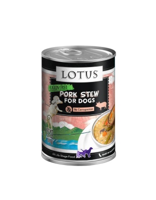 Lotus Dog Stew Grain Free Pork 12.5oz. (Case of 12)