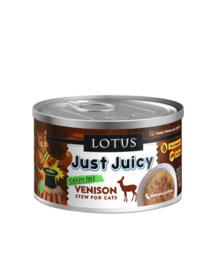 Lotus Cat Juicy Stew Venison 2.5oz. (Case of 24)