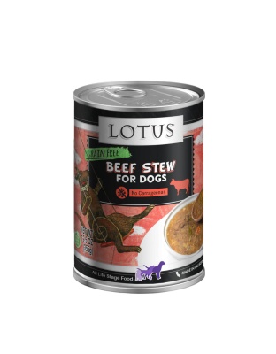 Lotus Dog Grain Free Beef Asparagus Stew 12.5oz. (Case of 12)