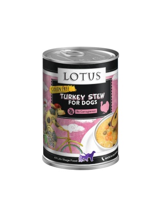Lotus Dog Grain Free Turkey Stew 12.5oz. (Case of 12)
