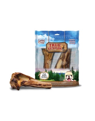Loving Pets True Venison Whole Femur Bone Dog Treat 1ea/SM, 2 pk