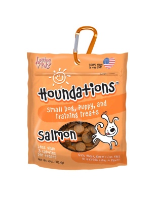 Loving Pets Houndations Small Dog & Puppy Training Treats Salmon 1ea/4 oz