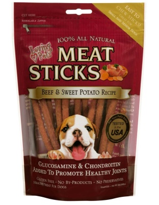 Loving Pets Meat Sticks Dog Treats Beef & Sweet Potato 1ea/5 oz