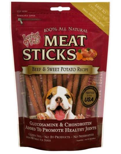 Loving Pets Meat Sticks Dog Treats Beef & Sweet Potato 1ea/5 oz