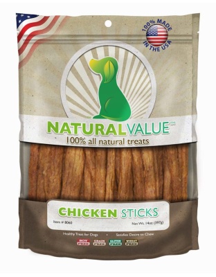 Loving Pets Natural Value Sticks Dog Treats Chicken 1ea/14 oz