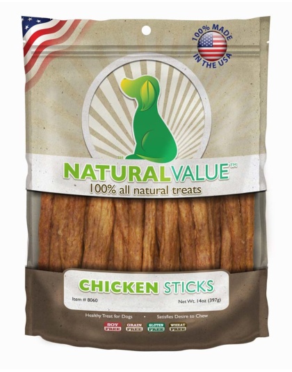 Loving Pets Natural Value Sticks Dog Treats Chicken 1ea/14 oz
