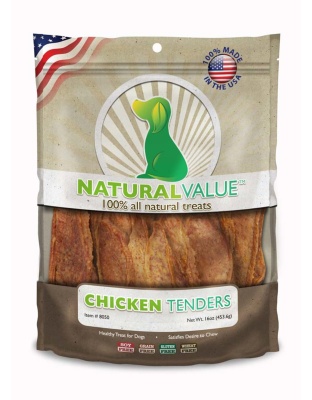Loving Pets Natural Value Tender Dog Treats Chicken 1ea/14 oz