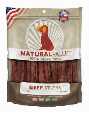 Loving Pets Natural Value Sticks Dog Treats Beef 1ea/14 oz