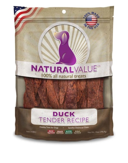 Loving Pets Natural Value Tender Dog Treats Duck 1ea/14 oz