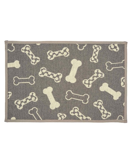 Loving Pets Bella Fashion Mats Bones Polka Dots 1ea/One Size