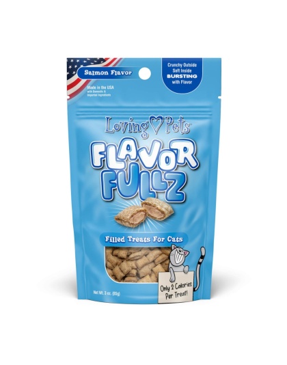 Loving Pets Flavorfullz Filled Cat Treats Salmon, 1ea/3 oz