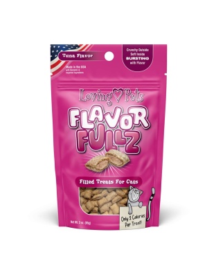 Loving Pets Flavorfullz Filled Cat Treats Tuna, 1ea/3 oz