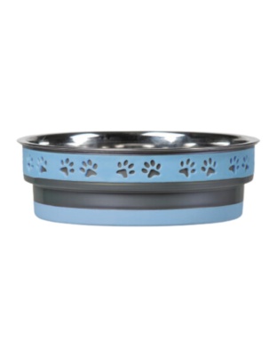 Loving Pets Corsa Pet Bowl Rapid Blue, 1ea/LG