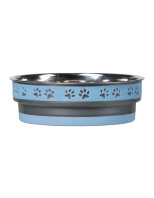 Loving Pets Corsa Pet Bowl Rapid Blue, 1ea/SM