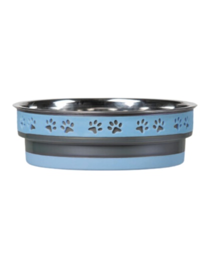 Loving Pets Corsa Pet Bowl Rapid Blue, 1ea/SM
