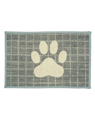 Loving Pets Bella Fashion Mats Paw Plaid 1ea/One Size