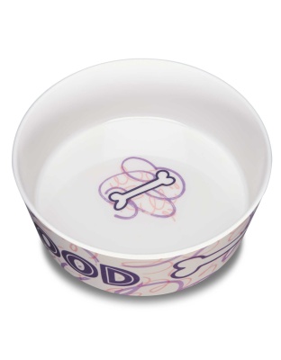 Loving Pets Dolce Moderna Bowl Food & Water 1ea/LG