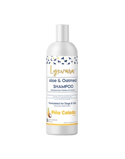 Lyxvara Dog Shampoo Aloe Oatmeal 16oz.