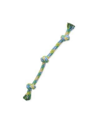 Mammoth Pet Products Braidys 3 Knot Rope Tug Dog Toy Assorted 1ea/25 in, LG