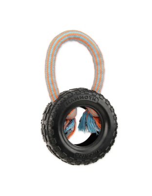 Mammoth Pet Products TireBiter Advanced w/Loop Rope Handle Dog Toy 1ea/LG, 6in.