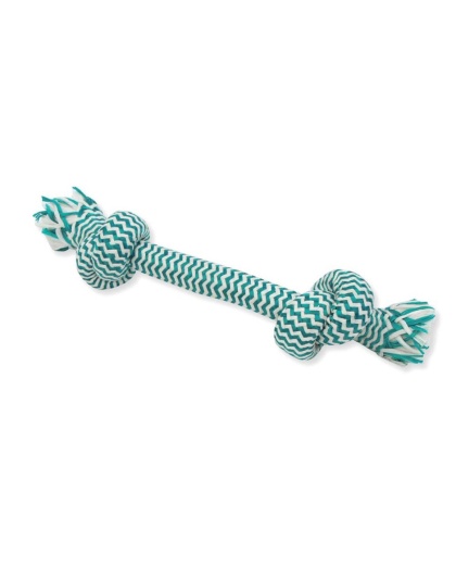 Mammoth Pet Products EXTRA FRESH 2 Knot Bone Toy Multi-Color 1ea/13 in, LG