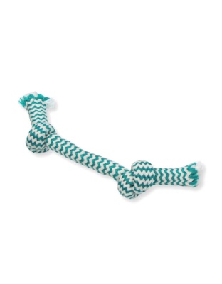 Mammoth Pet Products EXTRA FRESH 2 Knot Bone Toy Multi-Color 1ea/9 in, SM