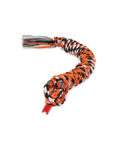 Mammoth Pet Products SnakeBiter Dog Toy Shorty Assorted 1ea/18 in, MD