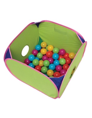 Marshall Pet Products Ferret Pop-N-Play Ball Pit with Plastic Balls Assorted 1ea/SM