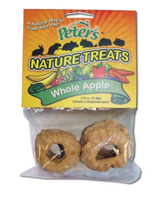 Marshall Pet Products Peter's Whole Apple Nature Treats for Small Animals 1ea/0.75 oz, 2 pk