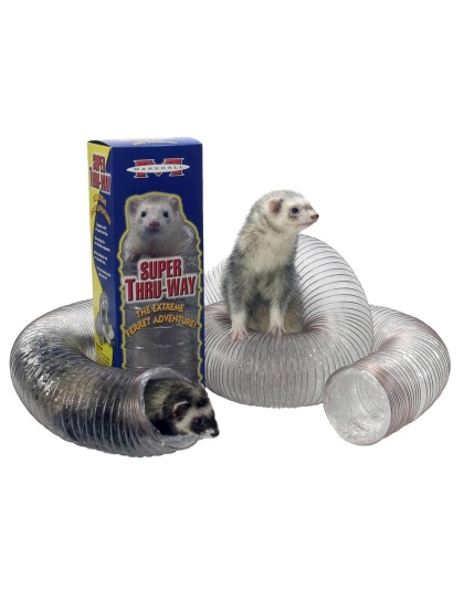 Marshall Pet Products Ferret Super Thru-Way Tunnel Toy Copper 1ea/15 ft