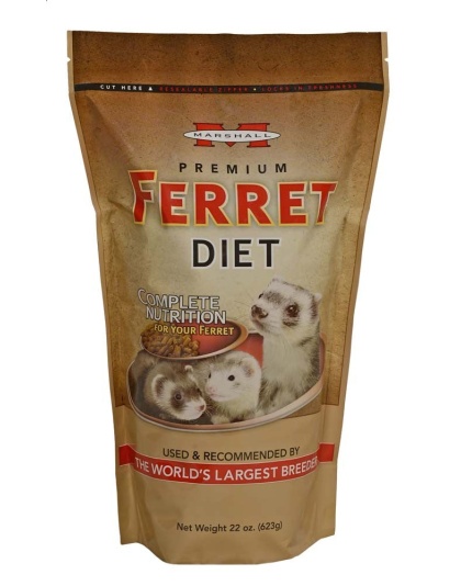 Marshall Pet Products Premium Ferret Diet Dry Food 1ea/22 oz