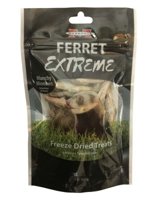 Marshall Pet Products Ferret Extreme Munchy Minnows Treats 1ea/0.3 oz