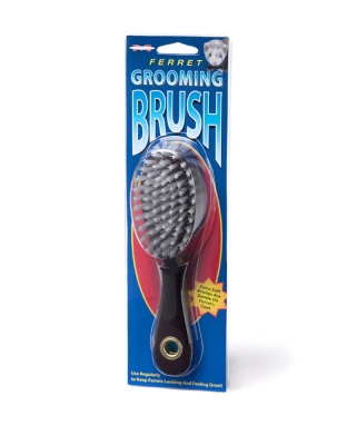 Marshall Pet Products Ferret Grooming Brush Black 1ea