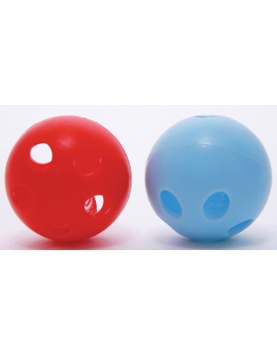 Marshall Pet Products Ferret Plastic Bell Toys Assorted 1ea/2 pk