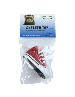 Marshall Pet Products Sneaker Ferret Toy Red 1ea
