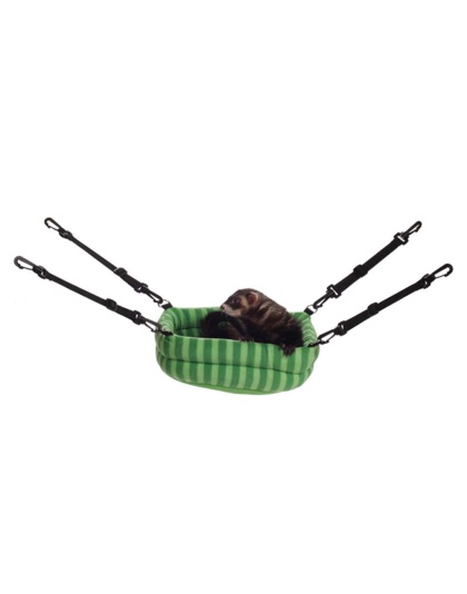 Marshall Pet Products 2-in-1 Ferret Bed Green 1ea
